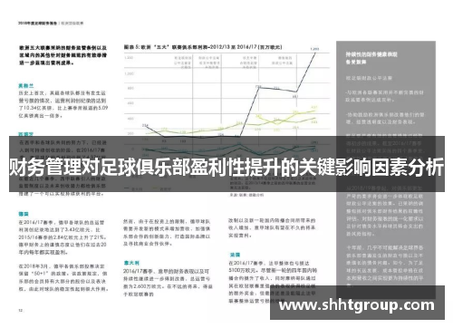 财务管理对足球俱乐部盈利性提升的关键影响因素分析 财务管理对足球俱乐部盈利性提升的关键影响因素分析